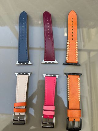 3 Correas Apple Watch Piel compatibles