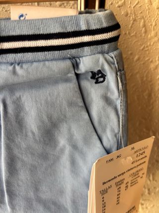 Shorts bebé Mayoral - Azul claro