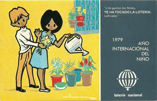 7 Tarjetas Postales - Año Internacional del Niño 