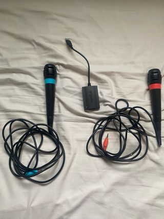 Micrófonos SingStar PS2