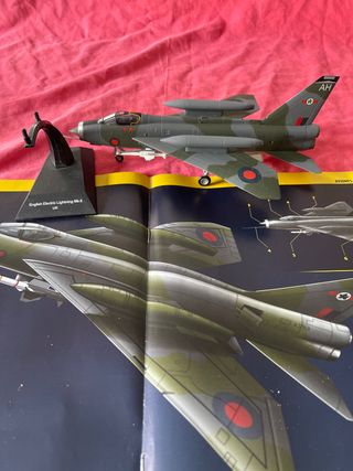 Avion inglés Electric Lightning F.6