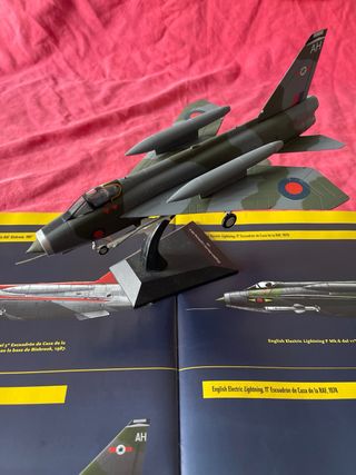 Avion inglés Electric Lightning F.6