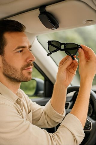 Tipo de clip de gafas para coche Baseus