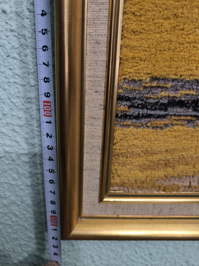 Tapete de moqueta con escena taurina