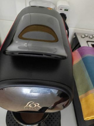 Cafetera Lor Barista roja