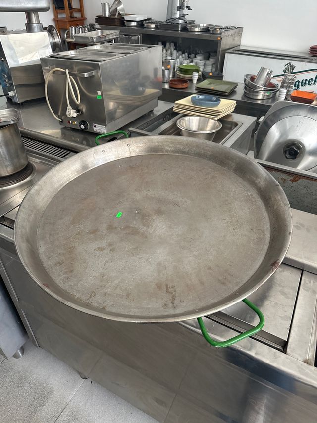 Paellera inoxidable 80cm