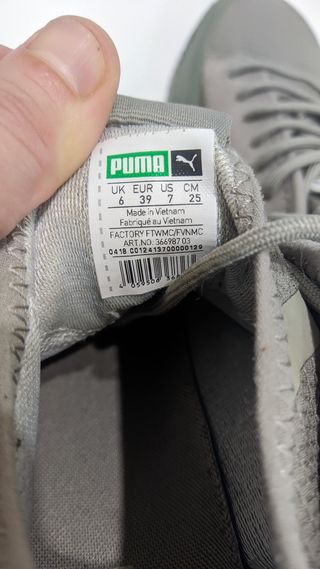 Zapatillas Puma Breaker - Gris Verde - 39