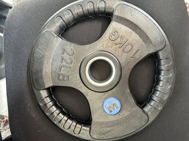 Discos peso 10kg - 22lb