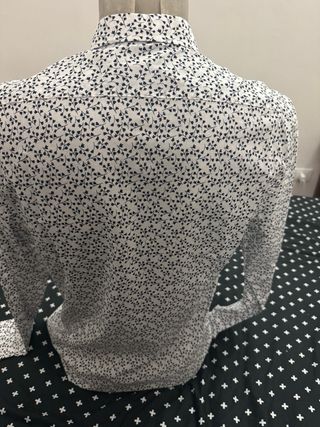 Camicia Antony Morato M - bianca e blu