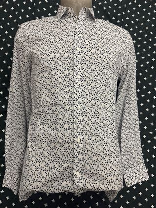Camicia Antony Morato M - bianca e blu