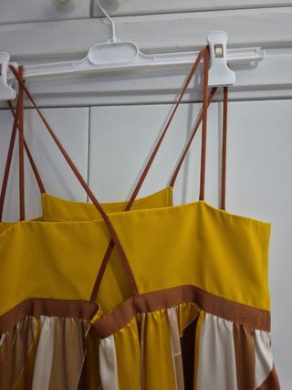 Vestito Missoni seta marrone giallo