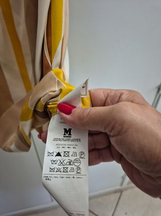 Vestito Missoni seta marrone giallo