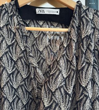 Vestido Zara estampado - talla XS nuevo