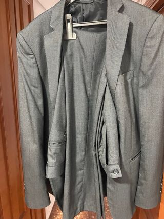 Traje Gris Hombre - Elegante