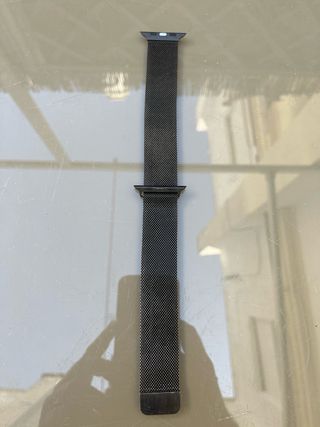 Correa Milanesa Negra Apple Watch