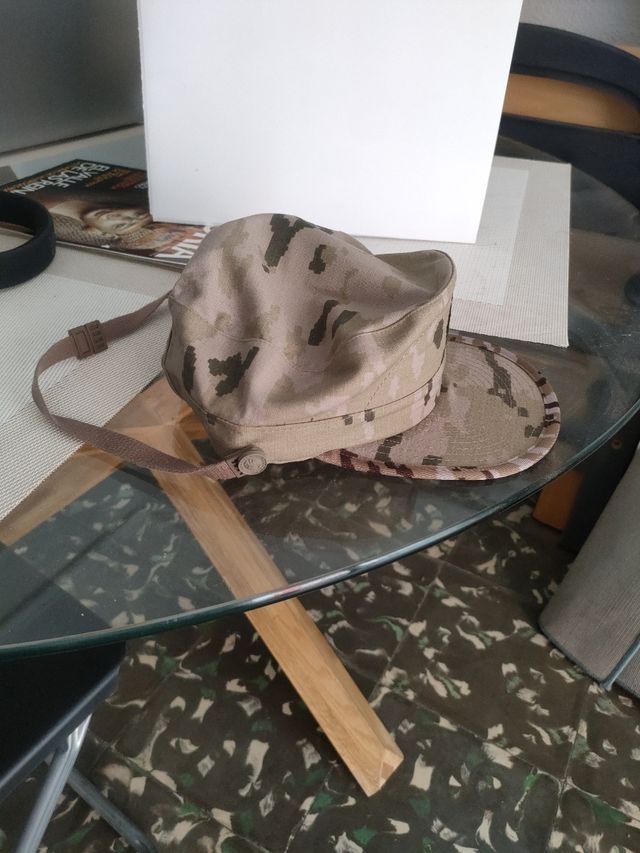 Gorra militar camuflaje