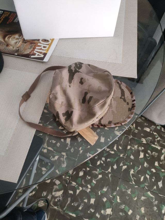 Gorra militar camuflaje