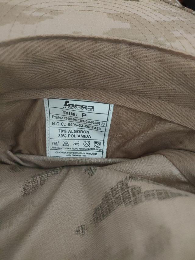 Gorra militar camuflaje