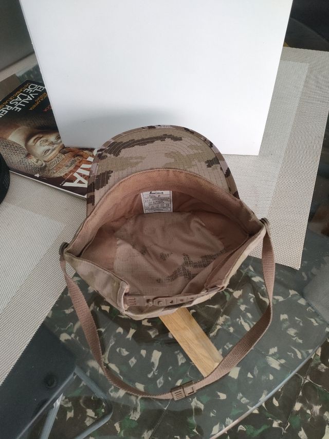 Gorra militar camuflaje