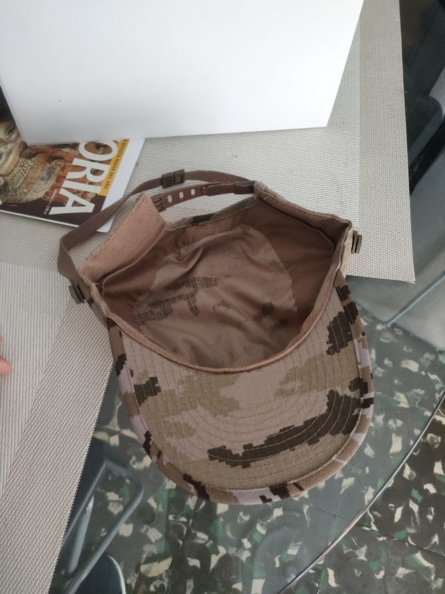 Gorra militar camuflaje