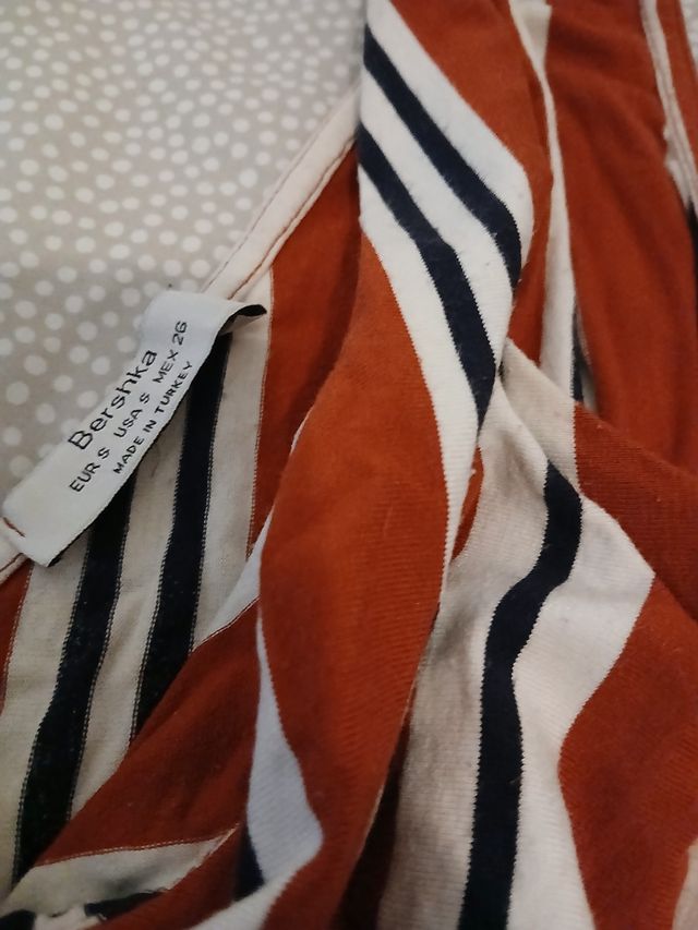 Mono rayas Bershka T-S