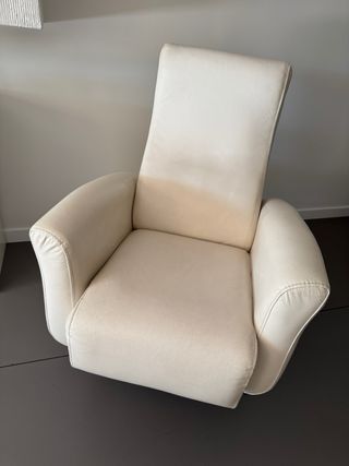 Sillón relax de piel