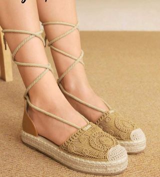 ✅Sandalias beige