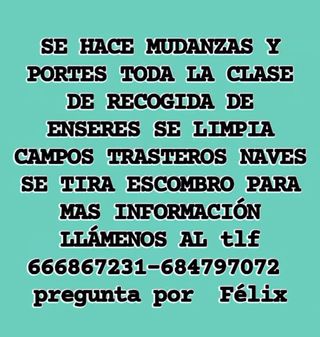 Mudanzas y portes