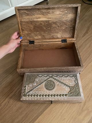 Cajas Decorativas Madera Metal
