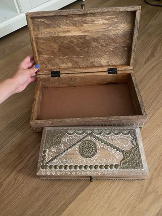 Cajas Decorativas Madera Metal
