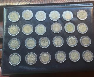 24 Monedas 2€ conmemorativas