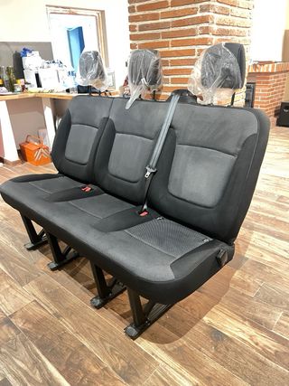Asientos Renault Trafic - 3 plazas