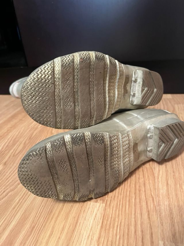 Botas Hunter doradas 38