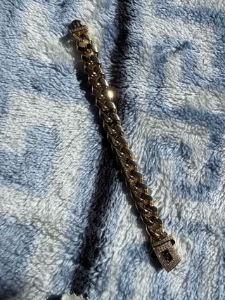 Pulsera oro 18k -Cadena gruesa