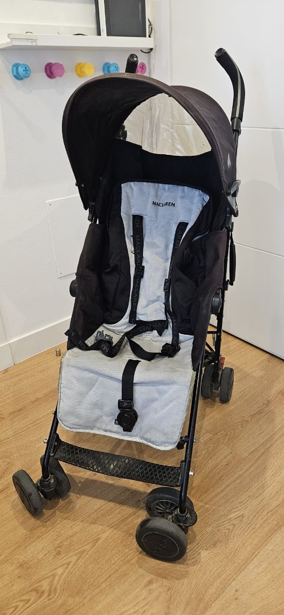 Silla paseo Maclaren - Negra