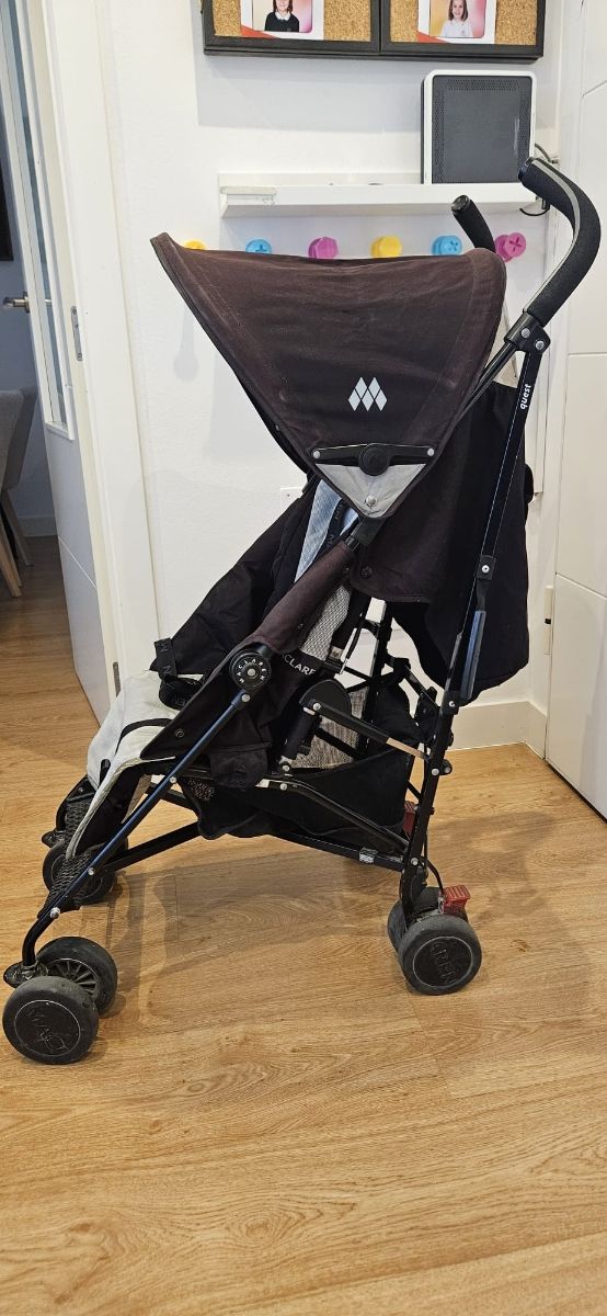 Silla paseo Maclaren - Negra