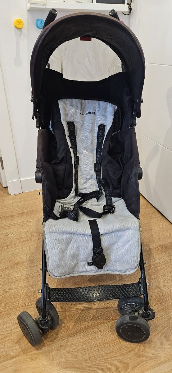 Silla paseo Maclaren - Negra