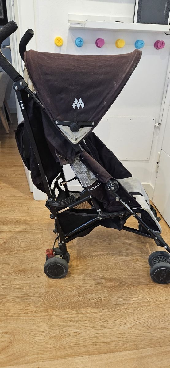 Silla paseo Maclaren - Negra