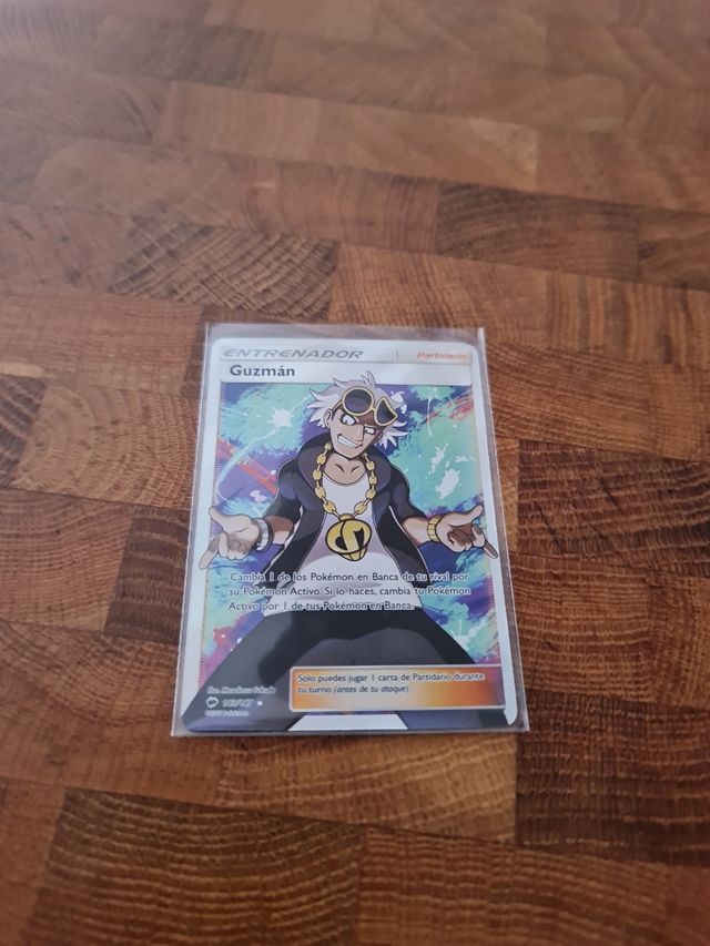 Carta Pokémon Guzmán -  JCC