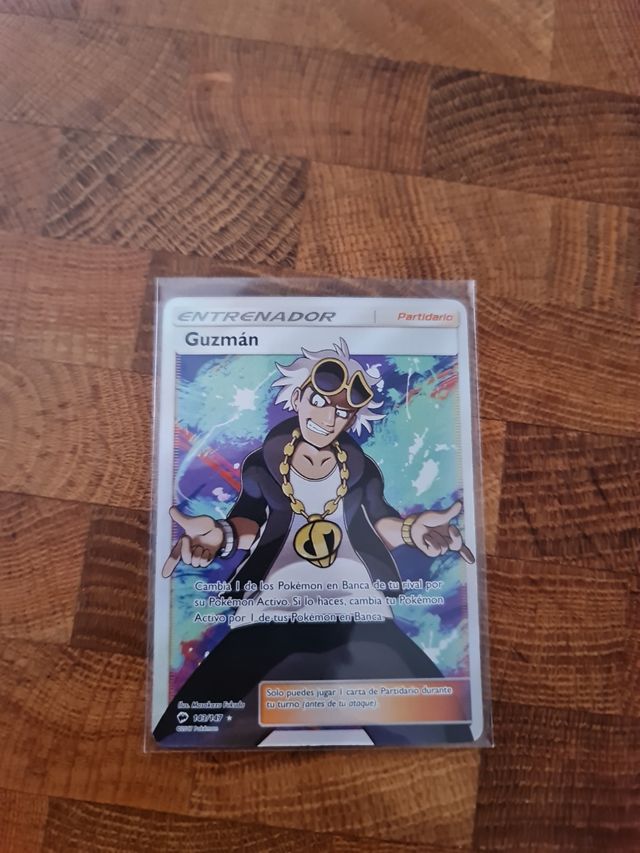 Carta Pokémon Guzmán -  JCC