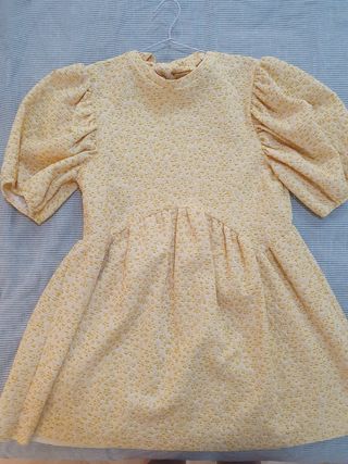 Vestido amarillo talla S (Pequeña)