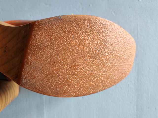 Sandalias tacón mujer marrón