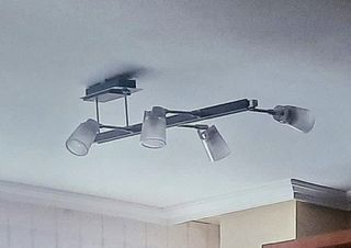 Lampara salon 4 luces - Moderna