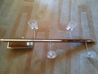 Lampara salon 4 luces - Moderna