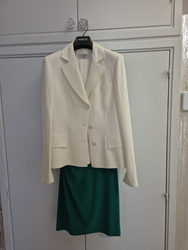 Giacca Clips: giacca bianca  corta bellissima