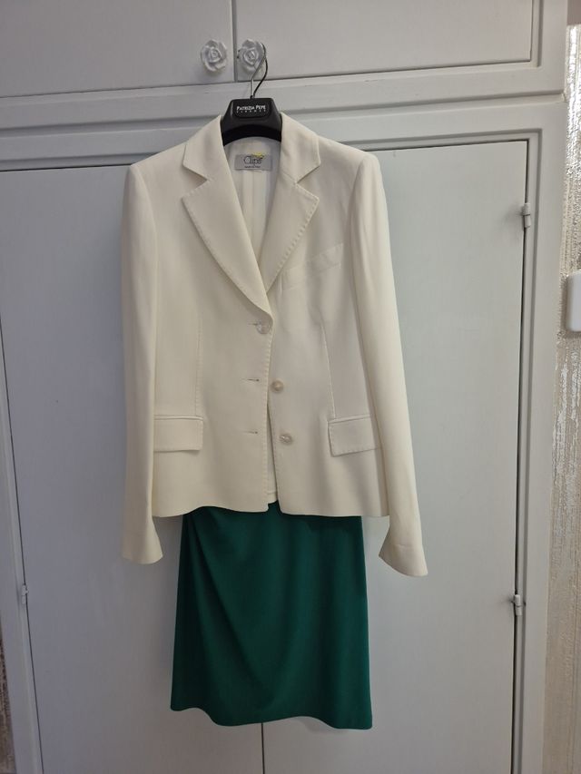 Giacca Clips: giacca bianca  corta bellissima