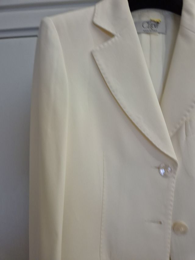Giacca Clips: giacca bianca  corta bellissima