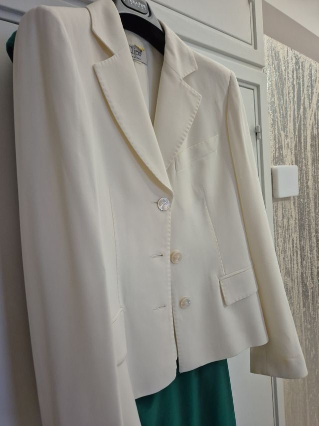 Giacca Clips: giacca bianca  corta bellissima