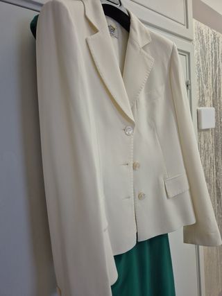 Giacca Clips: giacca bianca  corta bellissima