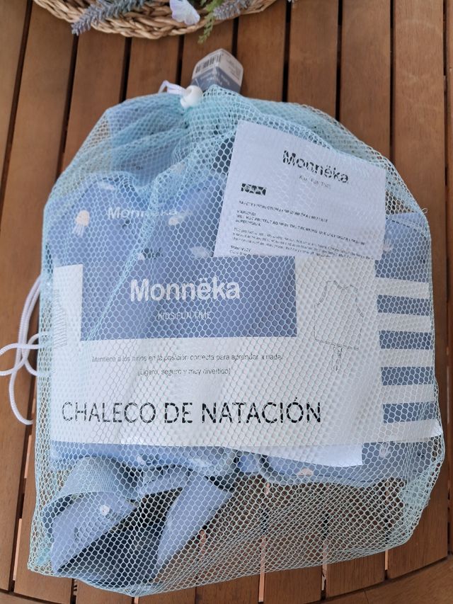 Chaleco natación Monneka (1-3 años) NUEVO